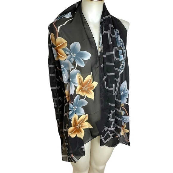 Chiffon Scarf Wrap - Picture 1 of 8